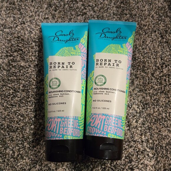 New Lot of 2 Carol's Daughter Born to Repair Nourishing Conditioner 11 oz. - Picture 1 of 2